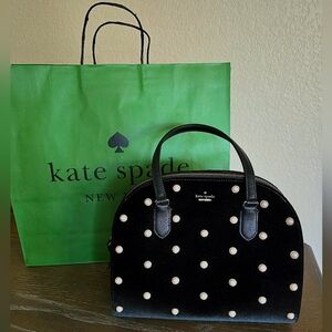 Kate Spade Reiley Laurel Way Velvet Purse